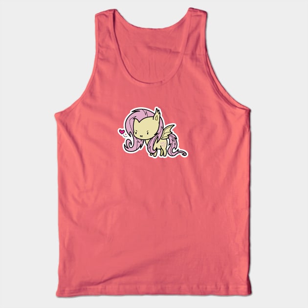 Flutterbat chibi Tank Top by Drawirm